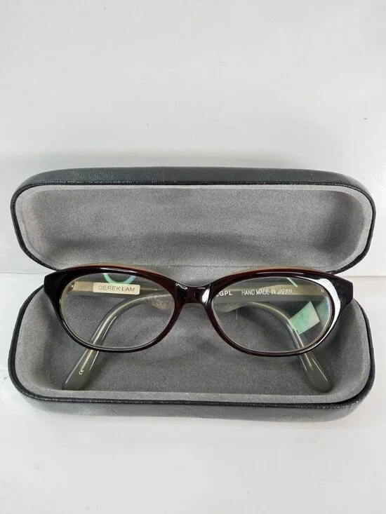 Derek Lam Eyeglasses – Handmade in Japan – Size 52▫️16▫️140 – With Hard Case - Picture 5 of 16